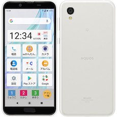 （画像）AQUOS sense2 かんたん